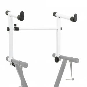 5 Core Keyboard Stand Adapter 2 Tier Adjustable Second Extension Add On For Digital Piano Stands