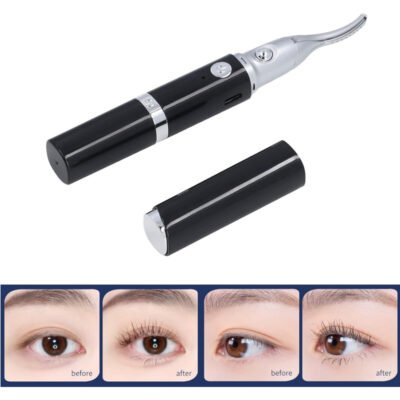 2in1 Electric Eyelash Curling And Curling Device, Electric Heated Eyelash Curler, Eyebrow Trimmer , Portable Makeup