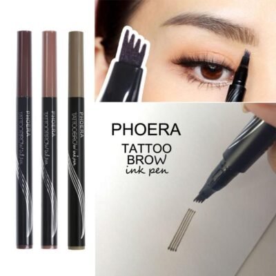 Long Lasting -Fine Four-Comb Eyebrow Pencil