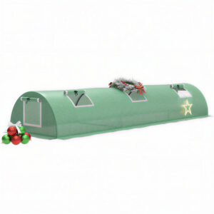 Mini Greenhouse With 5 Mesh Windows, Portable Plant Hot House With PE Cover And Steel Plants Suitable For Cultivation In Various Settings