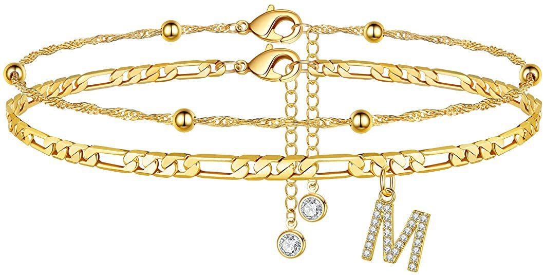 26 Letters Anklet Zircon Letters Simple - Image 4