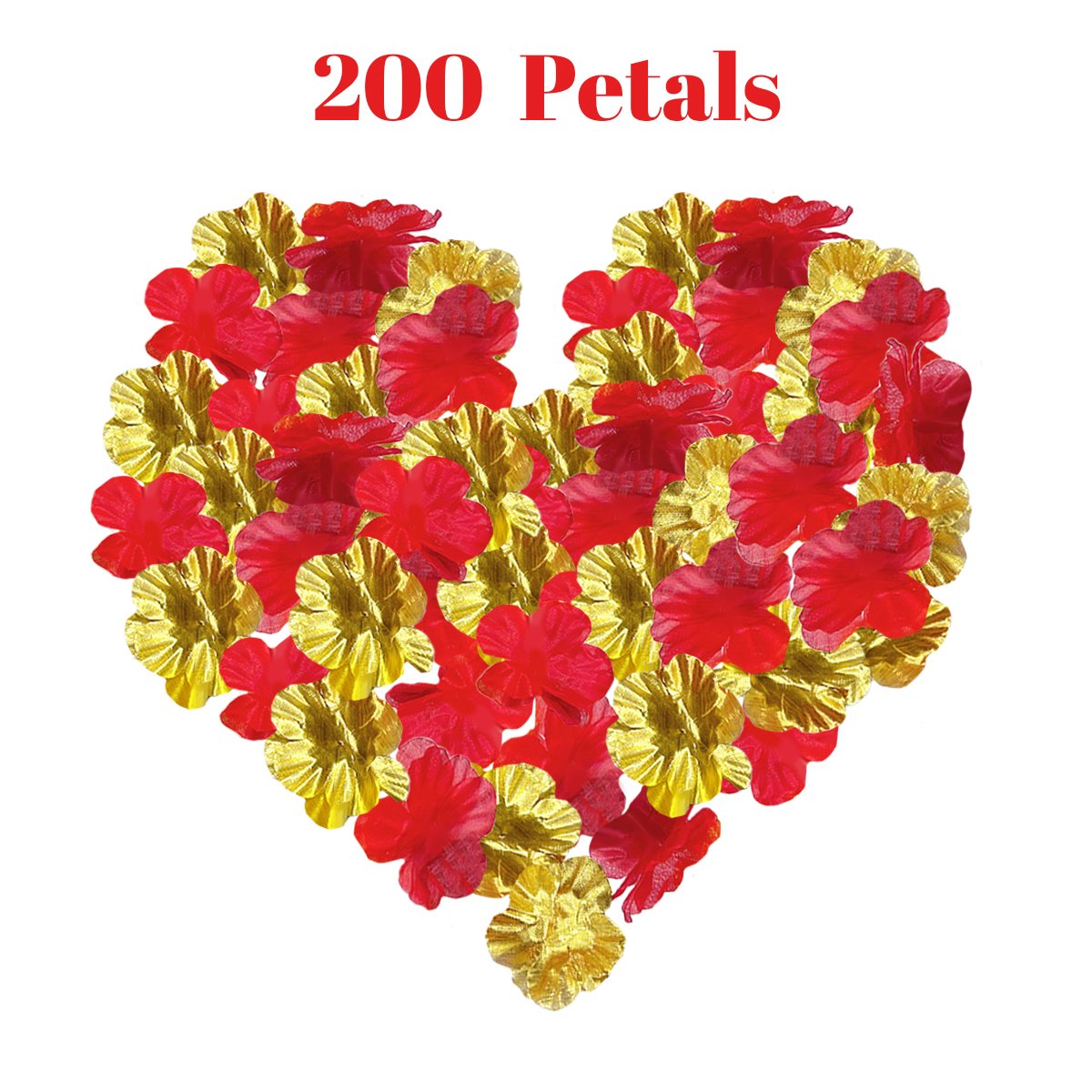 200 Pcs Artificial Silk Rose Petals - Image 4