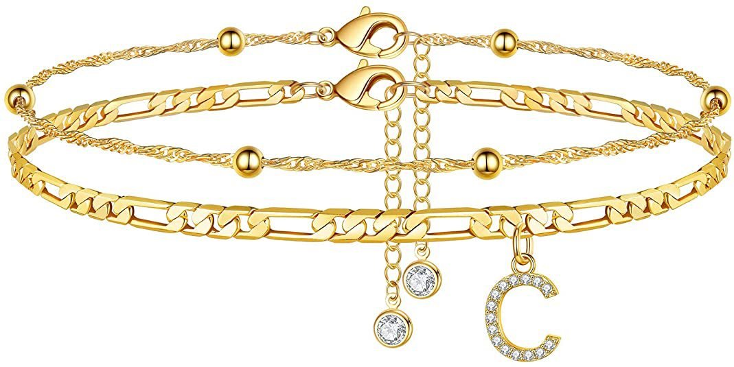 26 Letters Anklet Zircon Letters Simple - Image 2