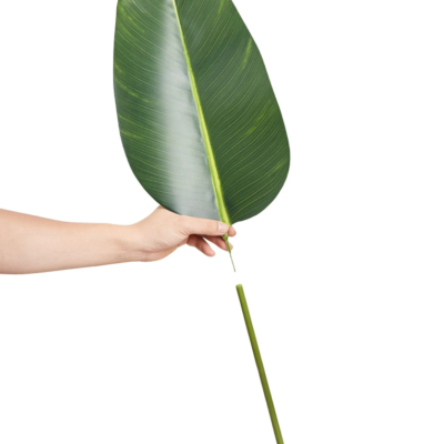 Artificial Birds Of Paradise Tree, 5 FT Tall Faux Plant, PE Material & Anti-Tip Tilt Protection Low-Maintenance Plant, Lifelike Green Fake Tree For Home Office Warehouse Decor Indoor Outdoor