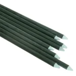 10PC 3/8inch 6ft Dark Green Solid Sticks For Plant Support Offer High Strength, Corrosion Resistance, And Durability, Suitable For Flowers, Vegetables, And Fruit Trees.