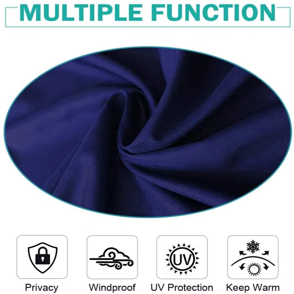 50 In. Wx 96 In. L Indoor Outdoor Curtains Window Curtain1 Panel - Image 3