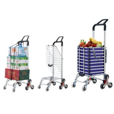 Buy Vegetables Small Pull Car Old Household Aluminum Alloy Shopping Cart