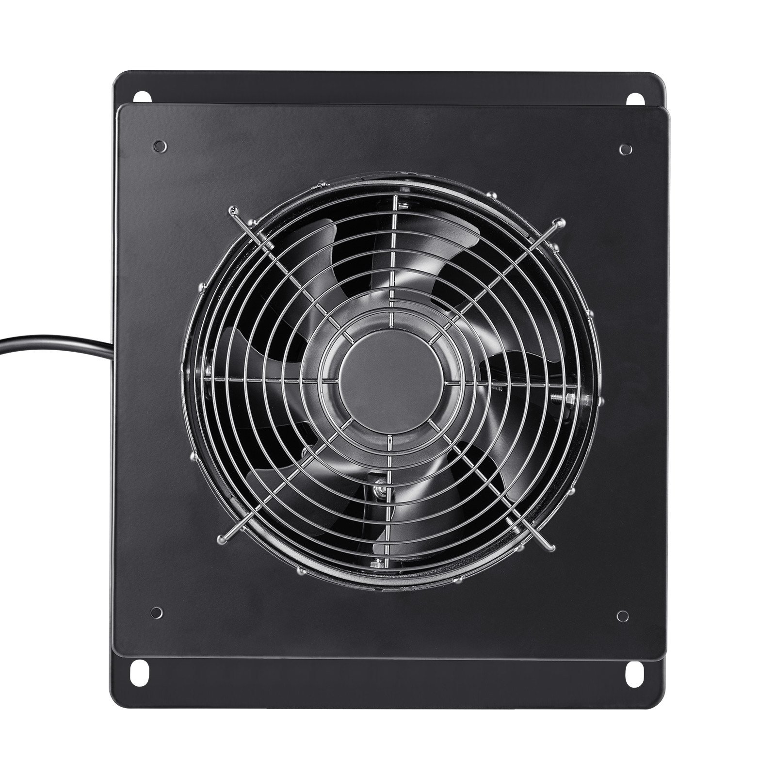 6 Inch Through-The-Wall Ventilation Fan, 205 CFM Through Wall Exhaust Fan With AC Motor, Quiet Vent Easy Installation For Bathroom,Garage,Laundry Room,Storage Room Air Exchanger