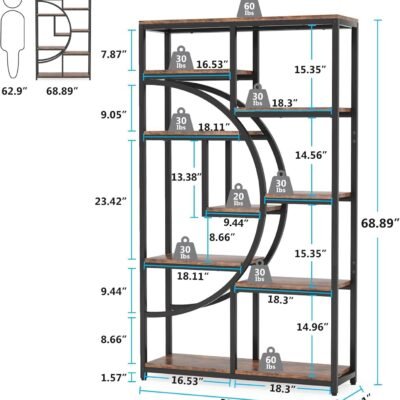 Bookshelf,Storage Rack,Multifunctional Rack