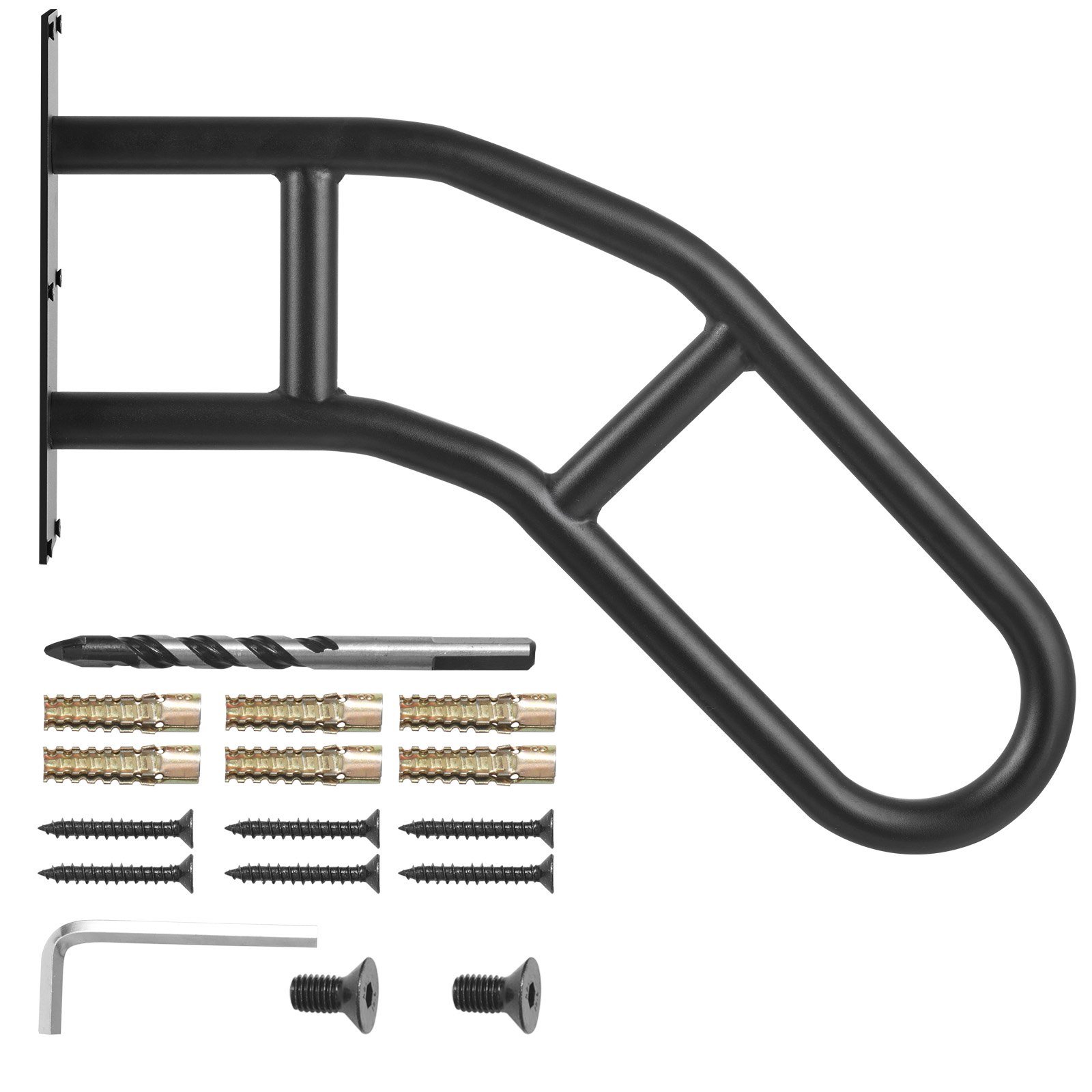 Handrails For Outdoor Steps 29 Wall Mount Safety Railings For 1-3 Steps - Image 8