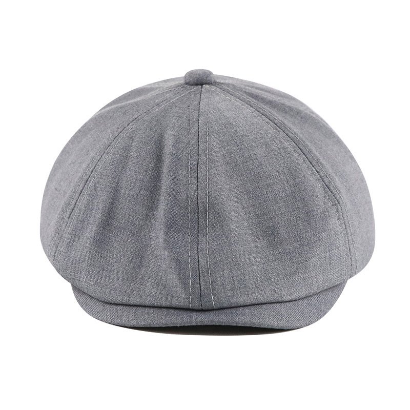 Solid Color Retro Beret Men And Women Spring, Autumn And Winter - Image 2