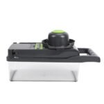 Vegetable Chopper With 1.5L Container Manual Food Veggie Cutter Kitchen Gadgets For Potatoes Tomatoes Cucumbers Carrots