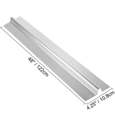 PEX Heat Transfer Plates, Box Radiant Heat Transfer Plates, 4 Ft Aluminum PEX Heat Transfer Plates,