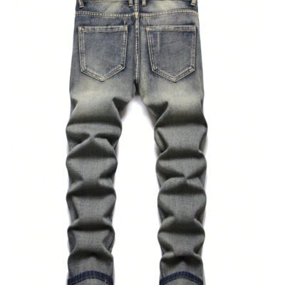 Slim-fit Stretch Straight-leg Pants