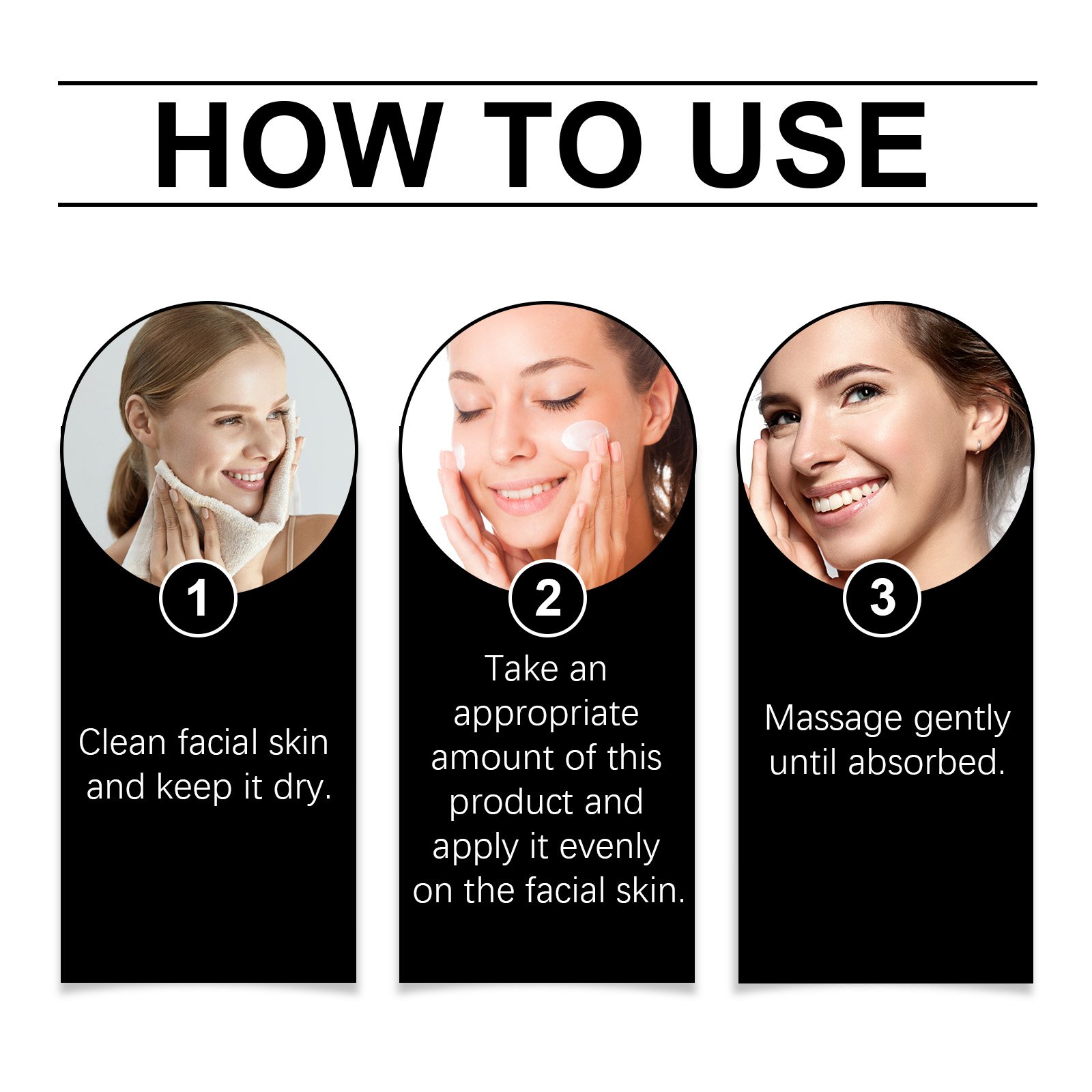 OUHOE Facial Moisturizer, Gently Care The Face, Nourish The Skin, Moisturize And Moisturize The Face Firming Essence - Image 6