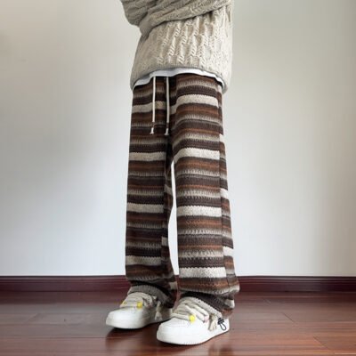 Ethnic Style Girls' Loose Plus Size Straight Casual Pants