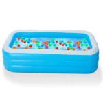 Inflatable Swimming Pools Family Swim Play Center Pool Blow Up Kiddie Pool For Family Inflatable Lounge Pool For Kids Baby Adult Inflatable Water Ball Pool
