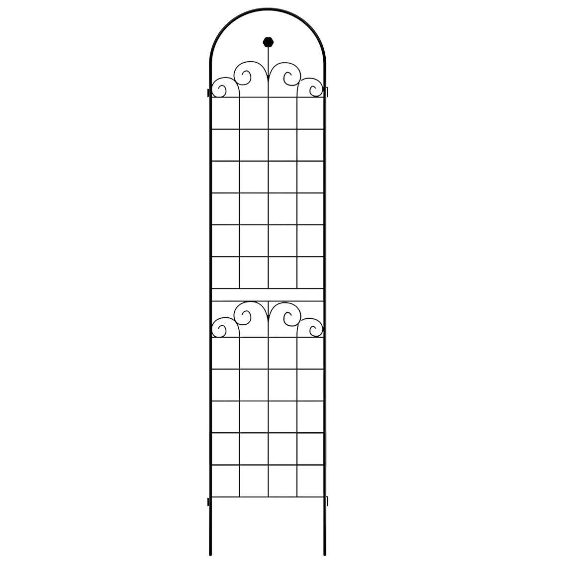 4 Pack Metal Garden Trellis For Climbing Plants Outdoor Netting Trellis - Image 9