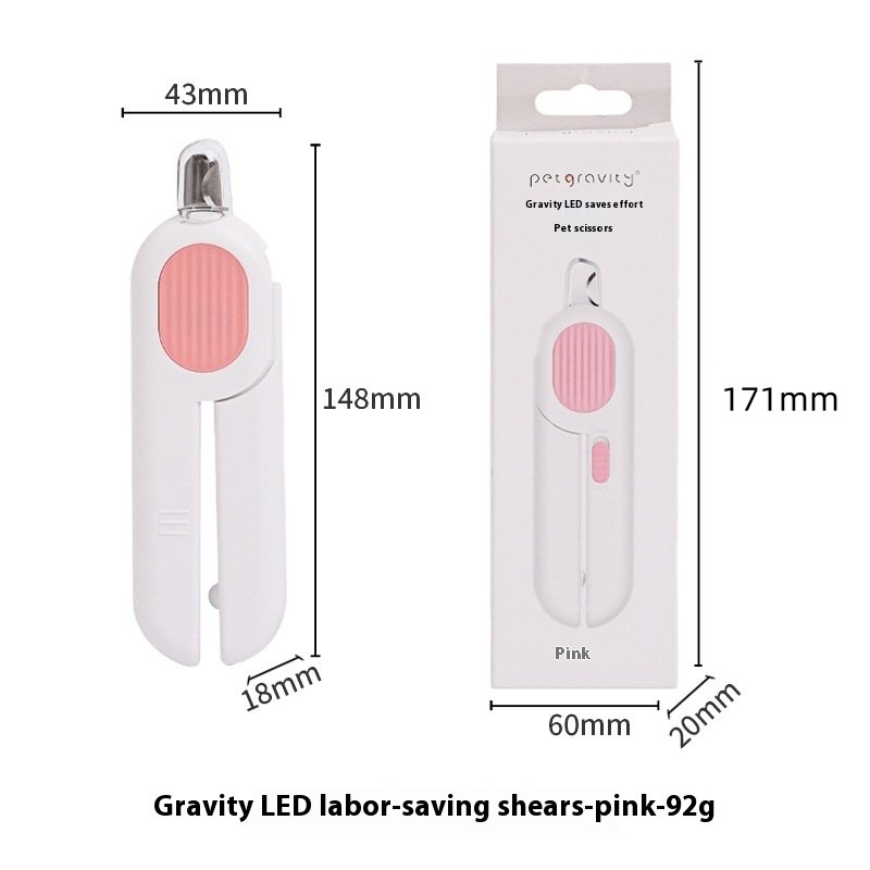 Pet LED Labor-saving Cat Nail Scissors - Image 3