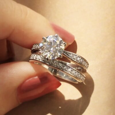 European And American Fashion Women's Ring Light Luxury Design Ring