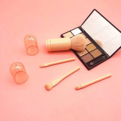 4in1 Portable Makeup Brush Set Beauty Brush