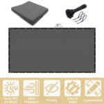 Prohibited From Sale On Amazon XISHAN Fence 5'X50' Dark Grey,Black,Sand HDPE 130 Grams
