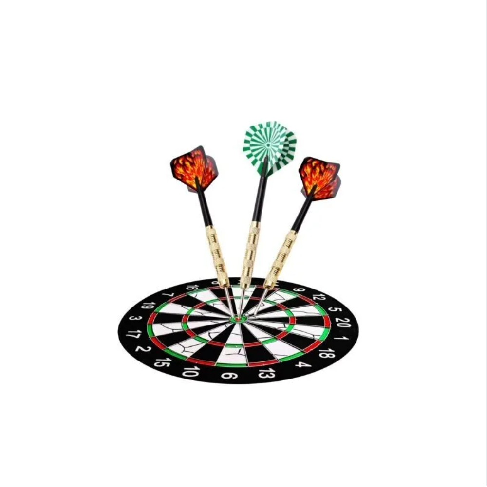 5 Sets Steel Tip Professional Darts Set Darts Slim Barrel Dart Flights
