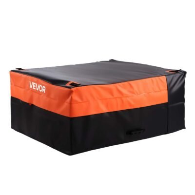 Truck Bed Cargo Bag, Waterproof 840D PVC, 51.18 X 40.16 X 21.85 In (26 Cu. Ft), Heavy Duty Cargo Bag For Truck Bed With Bungee Cords, Net And Carabiners, Fits A Variety Of SUV & Pickup Trucks