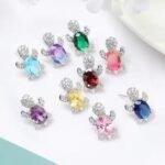 Cute Little Animal Niche Design Earrings Jewelry Stud Earrings