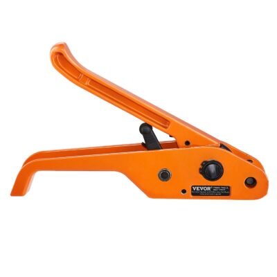 Banding Strapping Kit With Strapping Tensioner Tool, 328 Ft Length Woven Strapping Cord Band, 100 Metal Seals, Pallet Packaging Strapping Banding Kit, Banding Packaging Strapping For Packing