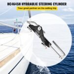 Hydraulic Steering Cylinder HC4645H Front Mount Hydraulic Outboard Marine Steering Cylinder Suit For Up To 150HP Boats Steering