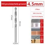M2 Precision Fully Ground Straight Shank Twist Drill