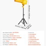 Foam Machine, Handheld Spray Foam Cannon Party Machine, Bubble Cannon With Fan & Triangular Structure, Dense Foams Maker For Gatherings, Backyard, Celebrations & Party, Continuous Foams Output
