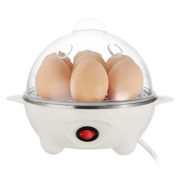 Electric Egg Cooker 7-Capacity BPA-Free Hard-Boiled Egg Maker W Auto-Off Measuring Cup - Image 4
