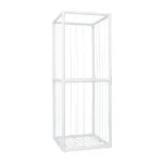 Stuffed Animal Storage PVC Plush Organizer Shelf Plush Stuffed Animal Holder Standing Kids Toy Storage Cage
