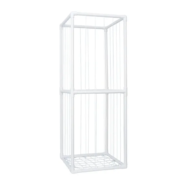 Stuffed Animal Storage PVC Plush Organizer Shelf Plush Stuffed Animal Holder Standing Kids Toy Storage Cage