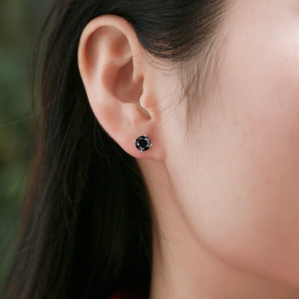 1Pure Love Luxury Fashion Diamond Earrings Stud Set Mosan Diamond Silver Jewelry Prohibit Tk Sales