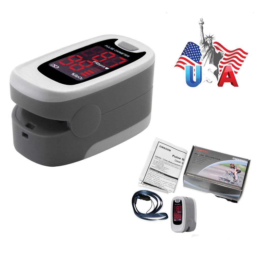 Finger-clip Pulse Oximeter, Blood Oxygen Saturation And Heart Rate Monitoring, With Soft Case, FDA Approved - Image 9