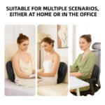 Smart Massage Cushion 3 Speed Multifunction Neck Back Shoulder Massager With Heat Relief Home Office Car Portable Relaxation Gift