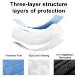 Diamond Grid Ultrasonic Waterproof Mattress Protector