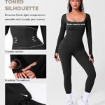 Snatched Waist Body Shaper-Long Sleeve And Full Leg