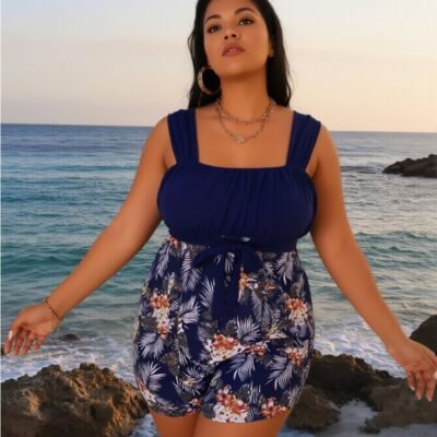 Women's One-piece Casual Swimsuit KA-P508-22