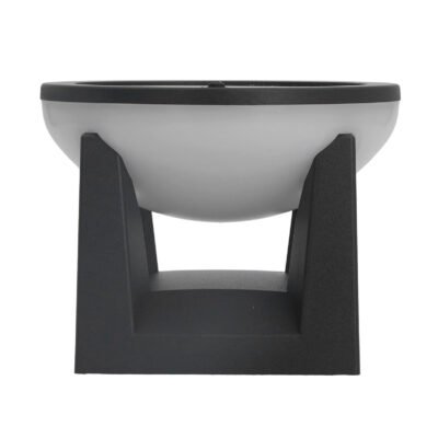 Solar Post Light Outdoor Column Pillar Lamp Y140 Round