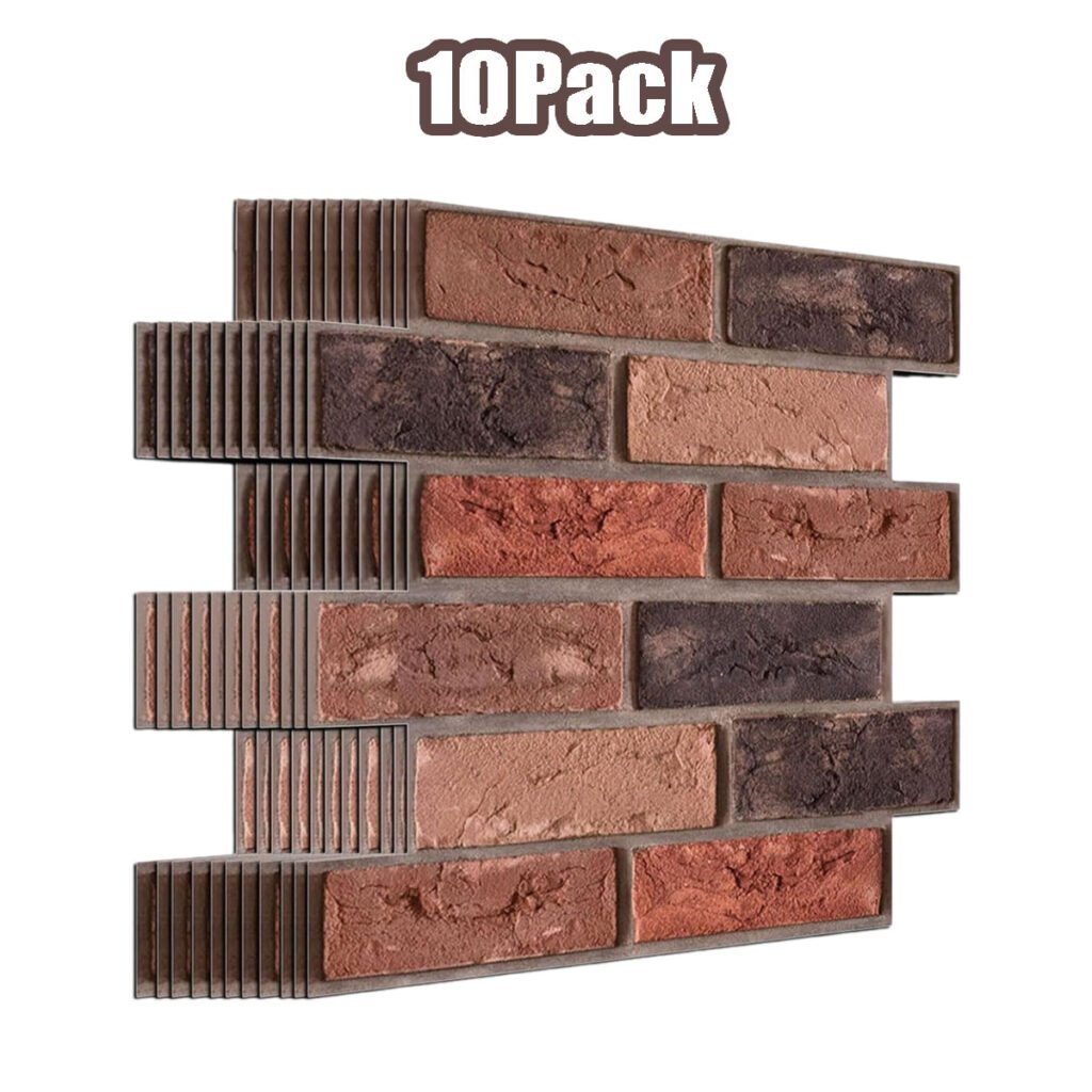 10 Pack 3D Wall Panels —