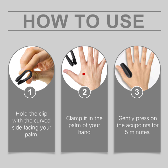 South Moon Body Treatment Clip Daily Gentle Massage To Relieve Minor Discomfort Body Treatment Clip - Image 2