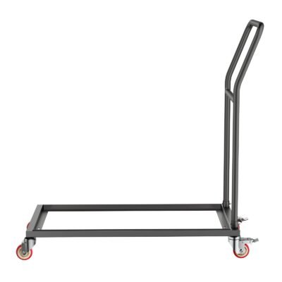 Folding Chair Rack Cart For 25 Chairs Of 300 LBS L-shape Vertical