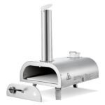 12' Outdoor Pizza Oven Portable Pellet/Gas Pizza Oven  For Camping
