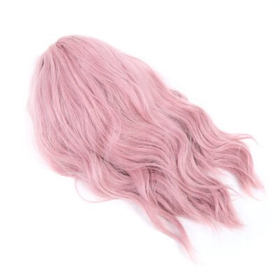 LC210-1 Curly Wavy Wig  Pastel Short Bob Synthetic Wigs Cosplay Costume Wigs For Women