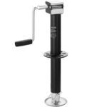 5000 Lbs A-Frame Trailer Jack, 15-Inch Vertical Travel, Trailer Lift Jack With Adjustable 7-Level Drop Leg & Drill Socket, Cordless Drill Compatible, Suitable For RV, Utility, Yacht Trailers