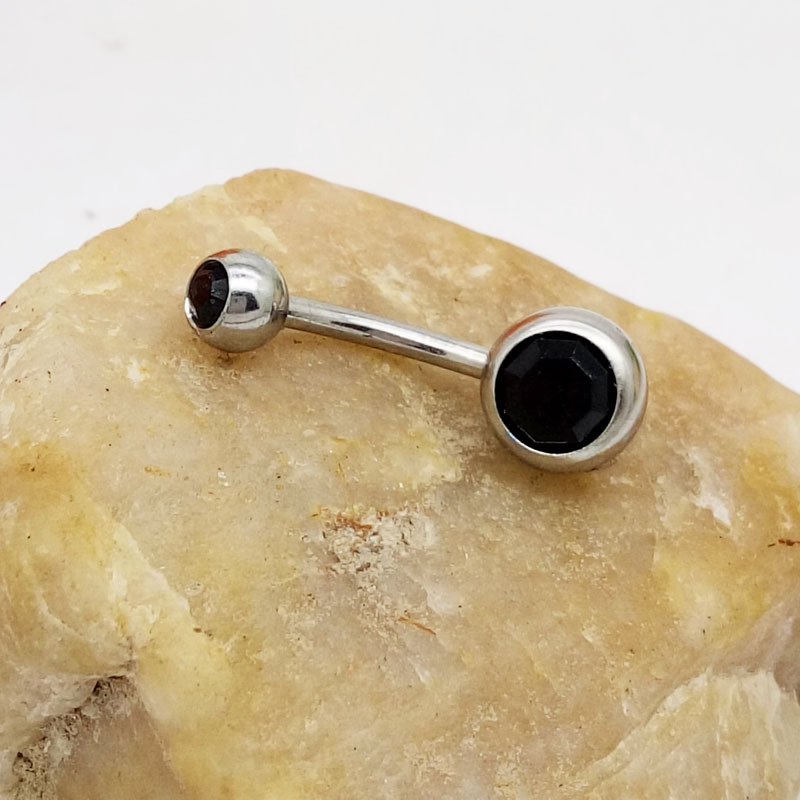 Puncture Hypoallergenic Titanium Steel Navel Buckle Belly Nail - Image 9